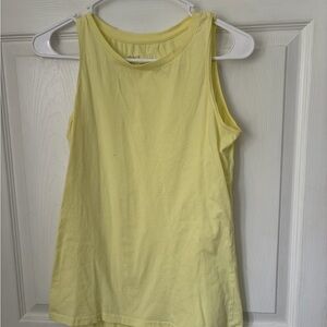 Pact Light Yellow Women's Tank Top